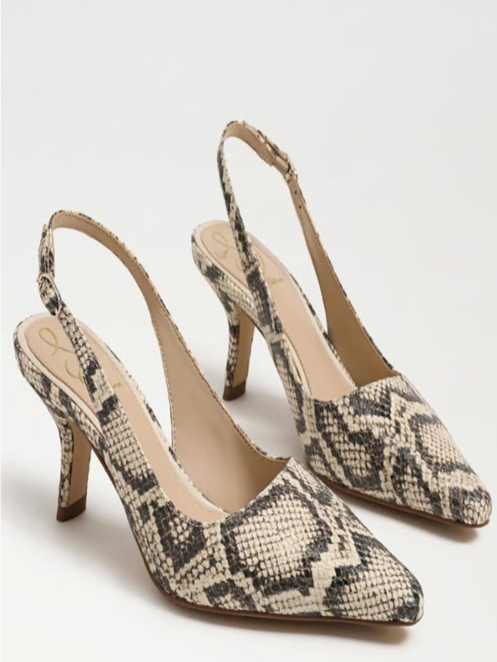 Sam Edelman Bianka Sling Back Pump - Snake - Picture 5 of 5